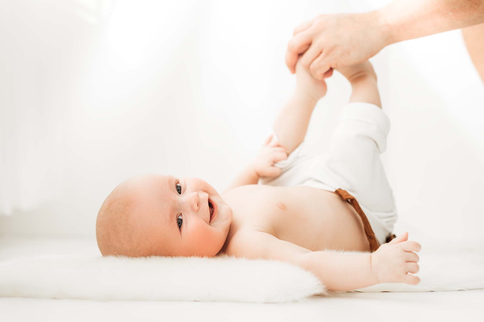 Babybilde 4,5 måned